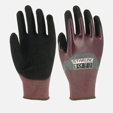 5 Adet Starline Nitril Eldiven - Mor 151600 10/xl