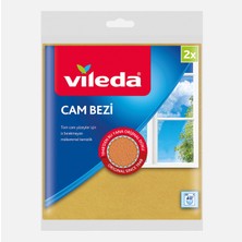 3 Adet Vileda Iz Bırakmayan Ikili Cam Bezi