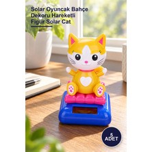 Yenilig 5 Adet Güneş Enerjili Sallanan Kedi – Solar Oyuncak Bahçe Dekoru Hareketli Figür Solar Cat