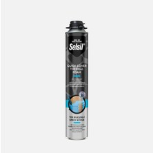 10 Adet Selsil Quıck Cover Foam Tek Bileşenli Sprey Köpük Mavi 930 gr
