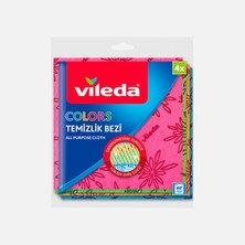 9 Adet Vileda Colors 4'lü Temizlik Bezi