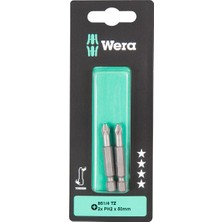 10 Adet Wera 851/4 Tz PH2X50 mm Bits Uç Seti
