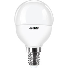 10 Adet Ecolite Classıc G45 5 W Sarı Klasik E14 Duy LED Ampul