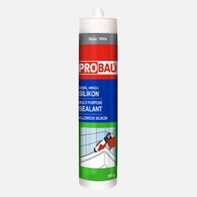 12 Adet Probau Silikon Beyaz 280 G