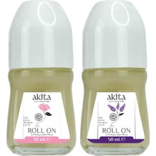Akita Doğal Roll-On Set Gül ve Lavanta 50mL