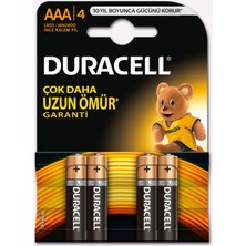 9 Adet Duracell Ince Kalem Pil 4'lu Aaa