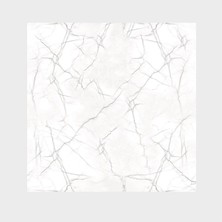 9 Adet Tink Mermer Desenli Silver Duvar Pvc Karola 30 x 30 cm 0.5 mm