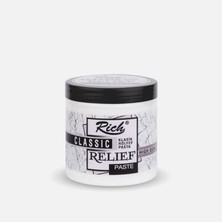 9 Adet Rich Rölyef Pasta  270 gr Beyaz