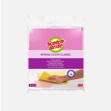 3 Adet Scotch Brite Süper Emici Sünger Bez 3'lü