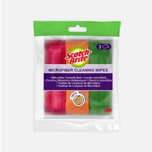 5 Adet Scotch Brite Mikrofiber Temizlik Bezi 3'lü