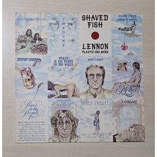 John Lennon / Plastic Ono Band - Shaved Fish ( Best Of ) - 1975 - Dönem Baskı Plak - Longplay - Lp