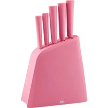 Arces Taç 7502 Stark 6 Parça Bıçak Seti Pembe