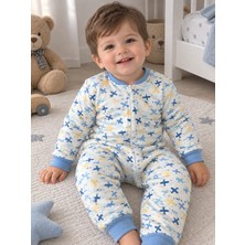 Mini Damla Uyku Tulumu Albimini Uçaklı Mavi