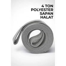 Maysafe Polyester Sapan Halat 4 Ton - 3 Metre // 6:1 Kalite Ce Belgeli / Gözlü Yük Taşıma Halatı