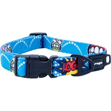 Rogz Fusion Collar Köpek Boyun Tasması Medium - Mavi