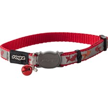 Rogz Catz Reflectocat Collar Kedi Boyun Tasması - Kırmızı