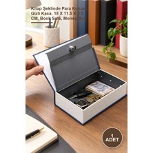 Yenilig 1 Adet Kitap Kasa Kumbara – Kitap Şeklinde Para Kutusu, Gizli Kasa, 18 x 11.5 x 5.5 Cm, Book Safe, Money Box