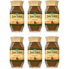 Jacobs Velvet Gold 100 gr Çözünebilir Kahve x 6 Adet