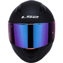 Ls2 Rapid 2 Full Face Motosiklet Kaskı Şeffaf + Gökkuşağı Vizörlü