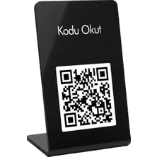 Meo 10'lu Paket - Kodu Okut Standı - Qr Kodlu Masaüstü Pleksi Stand