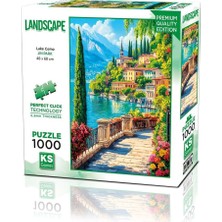 Colezium 20843 Puzzle 1000 Lake Como