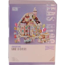 Colezium LZ-1224 Loz Şeker Evi 781 Parça Blk Oyuncak