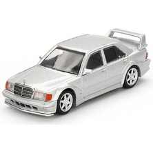Mini T Mini Gt 1/64 Mercedes Benz 190E Evolutıon Astra Sılver