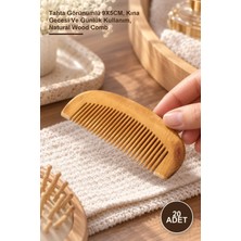 Yenilig 20 Adet Ahşap Tarak – Tahta Görünümlü 9X5CM, Kına Gecesi ve Günlük Kullanım, Natural Wood Comb