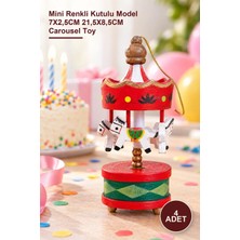 Yenilig 4 Adet Ufak Atlı Karınca – Mini Renkli Kutulu Model 7x2,5cm 21,5x8,5cm Carousel Toy