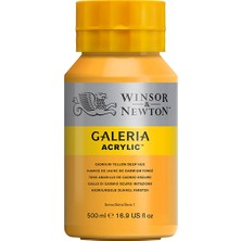 Winsor & Newton Galeria Akrilik Boya 500ml Cadmium Yellow Deep Hu