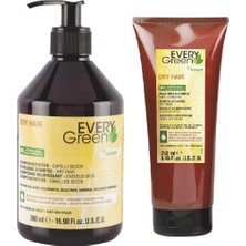 Every Green Ev Besleyici ve Nemlendirici Kuru Saçlar Serisi- Dry Hair -Şampuan 500ML+ 250ML Maske