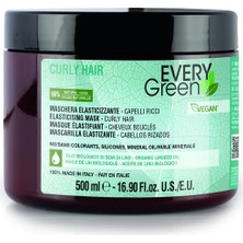 Every Green Ev Curly Hair Dalgalı ve Kıvırcık Saçlar Için Esnekleştirici Saç Maskesi 500 ml