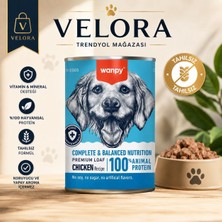 Velora Grup Wanpy Tahılsız Tavuklu Köpek Konservesi 375 gr – Yetişkin Köpek Yaş Maması