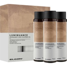 Elgon Luminuance Amonyaksız Parlak Saç Boyası 3X60ML 6.8 - Koyu Kumral Çikolata