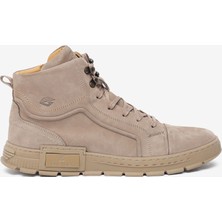 Greyder Erkek Koyu Vizon Hakiki Deri Sneaker Bot 5K1SB16400