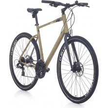 Carraro Sportive 324 Hd Fren 24 Vites 28 Jant Şehir Bisikleti Mat Füme Bronz Sarı 48 Kadro