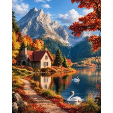 İğne İzi 5d Elmas Boncuk Taş Işleme Mozaik Goblen Kit 40X50CM GC88717 Diamond Painting Boncuk Puzzle Elmas Boyama
