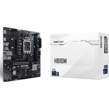 Xaser Biostar H810MT-E 2.0 6400MHZ(OC) M.2 1851P Matx Anakart