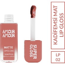 Amour Amour Kadife Mat Likit Ruj – Yoğun Pigmentli, Bulaşmaya Dayanıklı Velvet Matte Likit Ruj