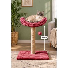 Patim Pets B1 40CM Kedi Tırmalamalı Yataklı Kedi Dostu Kumaşlı