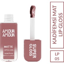 Amour Amour Kadife Mat Likit Ruj – Yoğun Pigmentli, Bulaşmaya Dayanıklı Velvet Matte Likit Ruj