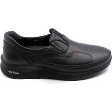 Forelli 46109 For-Halluks Siyah Erkek Hakiki Deri Ayakkabı