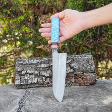 Köse Mehmet Gyuto Model Profesyonel Şef Bıçağı – N690 Çelik - Epoksi Sap