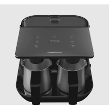 Grundig Tcm 7061 D Otomatik Kahve Makinesi 1000 ml Su Kapasitesi Gri - Siyah Tasarım