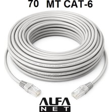 Alfanet 70 Metre Cat6 Utp 23 Awg Cca Solid Modem, Router, Switch Ethernet Kablosu ( Kutulu )