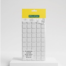 ALMITAL 20x20 MM - 50'li Paket Beyaz Mobilya Keçesi Zemin ve Parke Koruyucusu