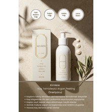 Maxos Argan Peeling Şampuan 100 ml – Kaş ve Saç Temizliği, Uzatma Etkili Bitkisel Parabensiz Formül