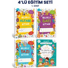 Parodi Yayınları 1. Sınıf Ilk Okuma Yazma Eğitim Seti – 10 Kitaplık Okuma Seti + Oluklu Alfabe, Sayı ve Yazı Kitabı – 4’lü