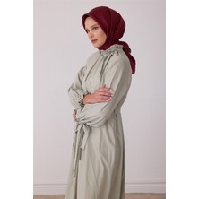 Belli Kırmızı Monogram Desen %100 Twill Ipek Eşarp 4418-55