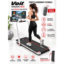 Voit Origami Katlanır Koşu Bandı 12KM Hız Bluetooth App Uzaktan Kumanda Katlanabilir Brushless Motor